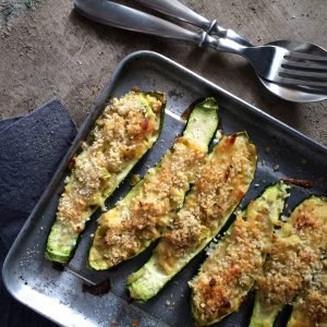 zucchinis rellenos (zapallitos italianos)